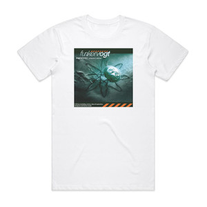 Funker Vogt Survivor Album Cover T-Shirt White Funker Vogt Survivor Album Cover T-Shirt White