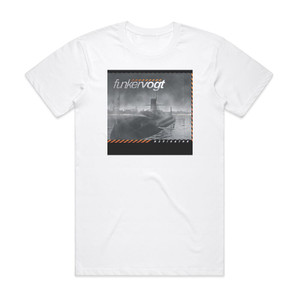 Funker Vogt Navigator Album Cover T-Shirt White Funker Vogt Navigator Album Cover T-Shirt White