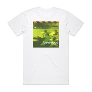 Funker Vogt Execution Tracks Album Cover T-Shirt White Funker Vogt Execution Tracks Album Cover T-Shirt White