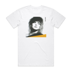 France Gall Babacar Album Cover T-Shirt White France Gall Babacar Album Cover T-Shirt White