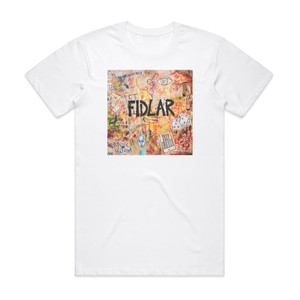 FIDLAR Too Album Cover T-Shirt White FIDLAR Too Album Cover T-Shirt White