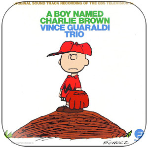Vince Guaraldi Trio A Boy Named Charlie Brown-1 Album Cover Sticker Vince Guaraldi Trio A Boy Named Charlie Brown-1 Album Cover Sticker