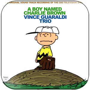 Vince Guaraldi Trio A Boy Named Charlie Brown-3 Album Cover Sticker Vince Guaraldi Trio A Boy Named Charlie Brown-3 Album Cover Sticker