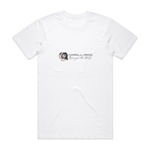Funeral for a Friend Roses For The Dead 3 Album Cover T-Shirt White