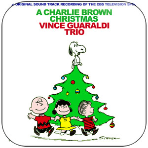 Vince Guaraldi Trio A Charlie Brown Christmas-2 Album Cover Sticker Vince Guaraldi Trio A Charlie Brown Christmas-2 Album Cover Sticker