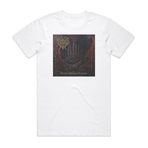 Faustian Pact Outojen Tornien Varjoissa Album Cover T-Shirt White Faustian Pact Outojen Tornien Varjoissa Album Cover T-Shirt White