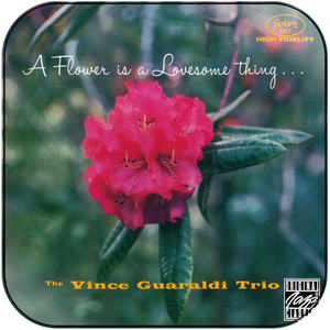Vince Guaraldi Trio A Flower Is A Lovesome Thing Album Cover Sticker Vince Guaraldi Trio A Flower Is A Lovesome Thing Album Cover Sticker