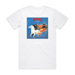 The Steel Woods Straw In The Wind Album Cover T-Shirt White