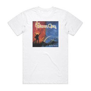 Freedom Call Crystal Empire 1 Album Cover T-Shirt White Freedom Call Crystal Empire 1 Album Cover T-Shirt White