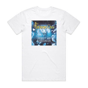 Freedom Call Spirit Of Daedalus Album Cover T-Shirt White Freedom Call Spirit Of Daedalus Album Cover T-Shirt White
