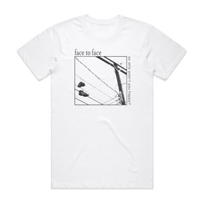 face to face So Why Arent You Happy Album Cover T-Shirt White