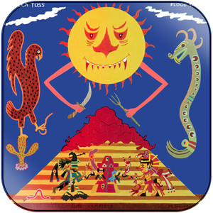 Guerilla Toss Flood Dosed Album Cover Sticker Guerilla Toss Flood Dosed Album Cover Sticker