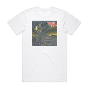 Fastkill Bestial Thrashing Bulldozer Album Cover T-Shirt White Fastkill Bestial Thrashing Bulldozer Album Cover T-Shirt White