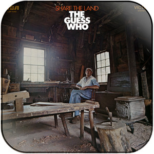 The Guess Who Share The Land Album Cover Sticker