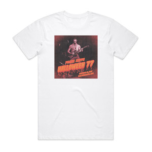 Frank Zappa Halloween 77 Album Cover T-Shirt White Frank Zappa Halloween 77 Album Cover T-Shirt White