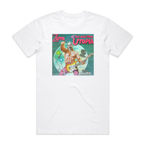 Frank Zappa The Man From Utopia Album Cover T-Shirt White Frank Zappa The Man From Utopia Album Cover T-Shirt White