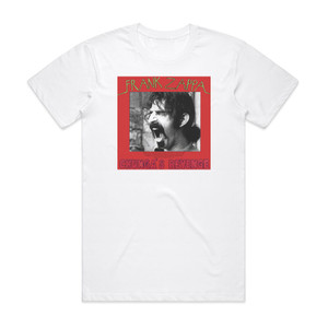 Frank Zappa Chungas Revenge Album Cover T-Shirt White Frank Zappa Chungas Revenge Album Cover T-Shirt White
