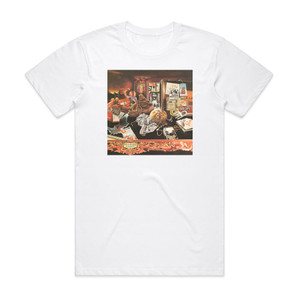 Frank Zappa Overnite Sensation Album Cover T-Shirt White Frank Zappa Overnite Sensation Album Cover T-Shirt White