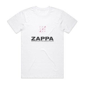 Frank Zappa Fzoz Album Cover T-Shirt White Frank Zappa Fzoz Album Cover T-Shirt White