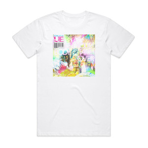 Four Letter Lie Let Your Body Take Over Album Cover T-Shirt White Four Letter Lie Let Your Body Take Over Album Cover T-Shirt White