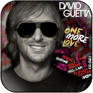 David Guetta One More Love-1 Album Cover Sticker David Guetta One More Love-1 Album Cover Sticker