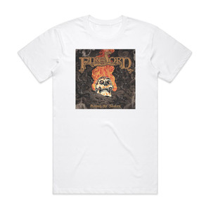 Firelord Among The Snakes Album Cover T-Shirt White Firelord Among The Snakes Album Cover T-Shirt White