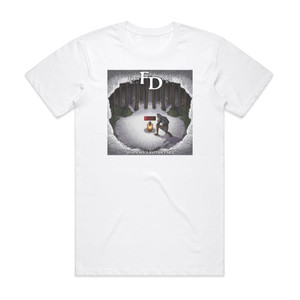 Fierce Deity When My Lantern Fails Album Cover T-Shirt White Fierce Deity When My Lantern Fails Album Cover T-Shirt White