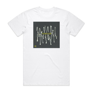Fenster Bones Album Cover T-Shirt White Fenster Bones Album Cover T-Shirt White