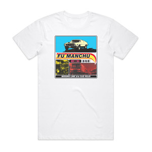 Fu Manchu Missing Link Bw Ojo Rojo Album Cover T-Shirt White