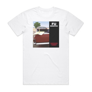 Fu Manchu California Crossing Demos Album Cover T-Shirt White