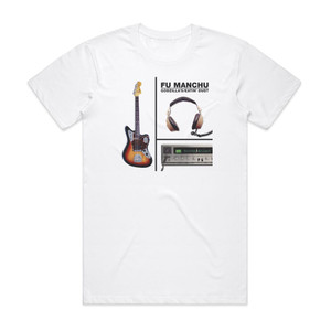 Fu Manchu Eatin Dust Album Cover T-Shirt White