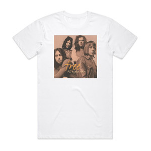 Free All Right Now 3 Album Cover T-Shirt White