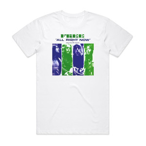 Free All Right Now Album Cover T-Shirt White