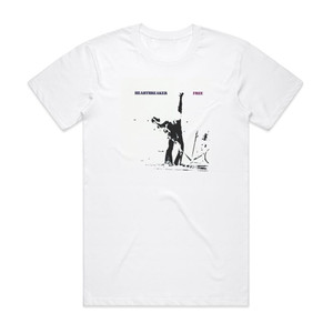 Free Heartbreaker Album Cover T-Shirt White Free Heartbreaker Album Cover T-Shirt White