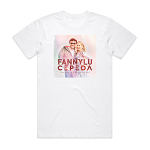 Fanny Lu Amor Verdadero Album Cover T-Shirt White Fanny Lu Amor Verdadero Album Cover T-Shirt White