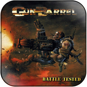 Gun Barrel Battle Tested Album Cover Sticker