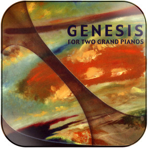 Yngwe Gundal and Roger T Matte Genesis For Two Grand Pianos Album Cover Sticker