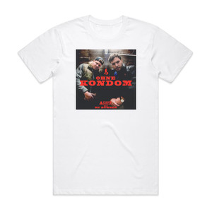 Finch Asozial Ohne Kondom Album Cover T-Shirt White Finch Asozial Ohne Kondom Album Cover T-Shirt White