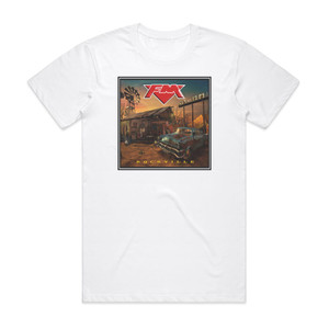 FM Rockville Album Cover T-Shirt White