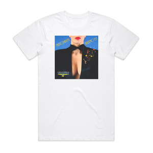 Fausto Papetti Saxremo 87 Album Cover T-Shirt White Fausto Papetti Saxremo 87 Album Cover T-Shirt White