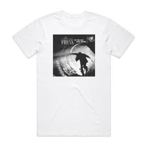 Freya As The Last Light Drains Album Cover T-Shirt White Freya As The Last Light Drains Album Cover T-Shirt White