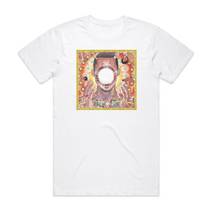 Flying Lotus Youre Dead Album Cover T-Shirt White Flying Lotus Youre Dead Album Cover T-Shirt White