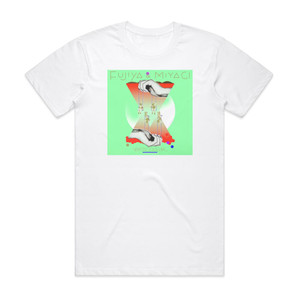Fujiya and Miyagi Ventriloquizzing Album Cover T-Shirt White Fujiya and Miyagi Ventriloquizzing Album Cover T-Shirt White
