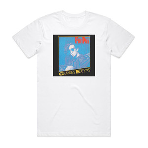 Fito Paez Grandes Xitos Album Cover T-Shirt White Fito Paez Grandes Xitos Album Cover T-Shirt White