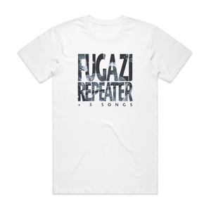 Fugazi Repeater Album Cover T-Shirt White Fugazi Repeater Album Cover T-Shirt White