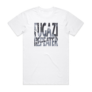 Fugazi Repeater 1 Album Cover T-Shirt White Fugazi Repeater 1 Album Cover T-Shirt White