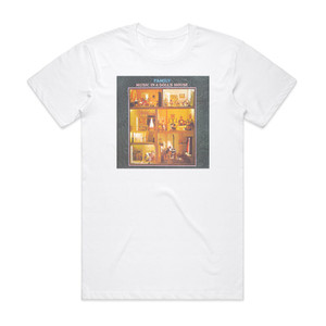 Family Music In A Dolls House Album Cover T-Shirt White Family Music In A Dolls House Album Cover T-Shirt White