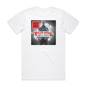 Flo Rida Wild Ones 2 Album Cover T-Shirt White Flo Rida Wild Ones 2 Album Cover T-Shirt White