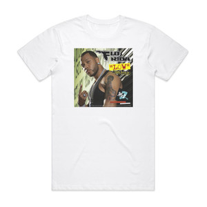 Flo Rida Low Album Cover T-Shirt White Flo Rida Low Album Cover T-Shirt White