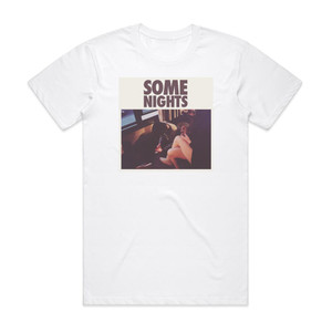 fun Some Nights Album Cover T-Shirt White fun Some Nights Album Cover T-Shirt White
